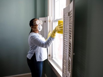 ¿Cómo limpiar ventanas de PVC?
