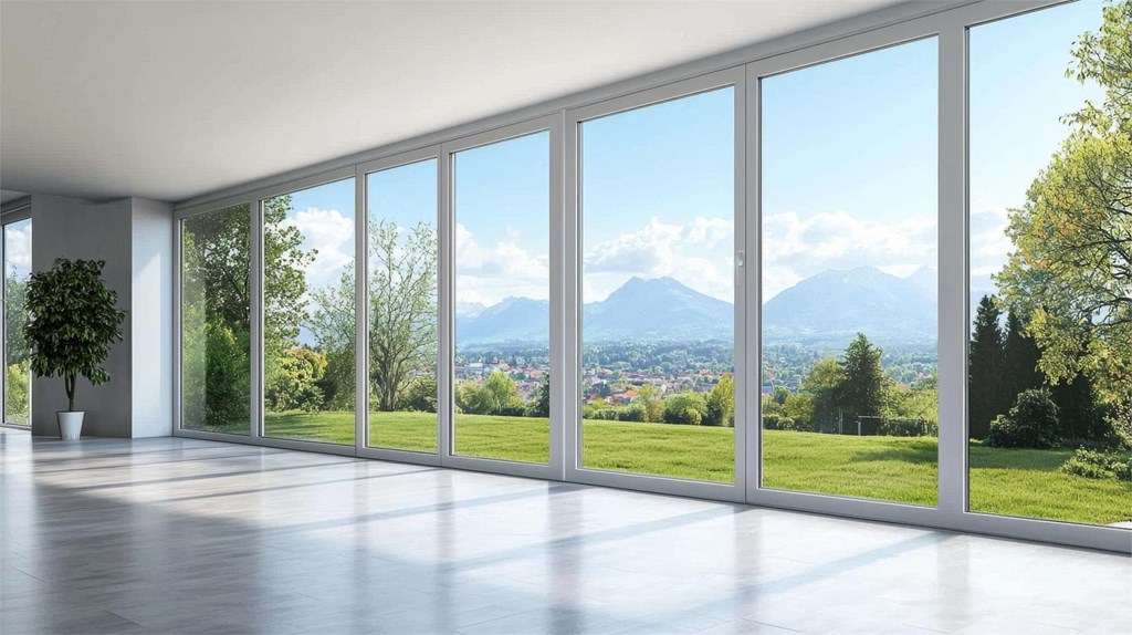 Soluciones de PVC Cortizo para grandes ventanales