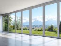 Soluciones de PVC Cortizo para grandes ventanales