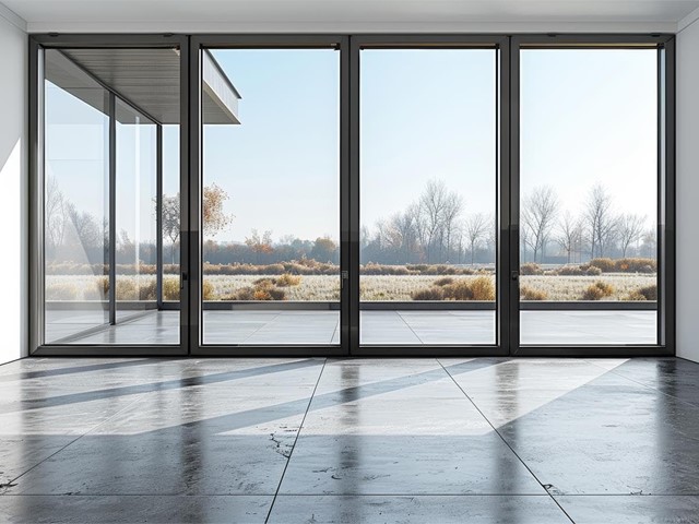 Ventanas de aluminio abisagradas de alto rendimiento energético